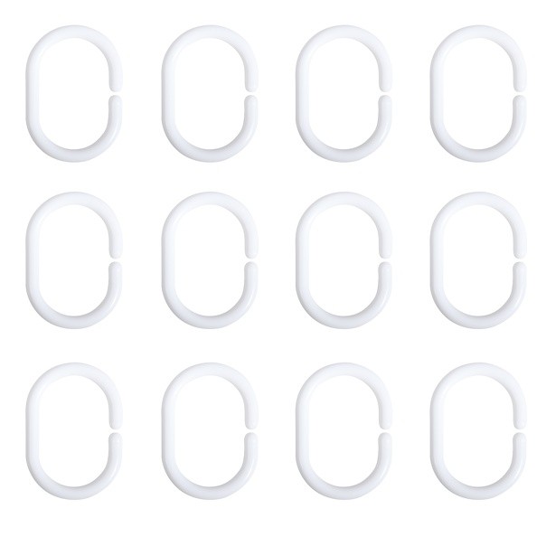 MSV Duschvorhang 180x200cm Beige - PVA Material Für Badewanne & Dusche